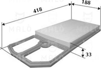 AKRON-MALÒ 1500478 - Filtre à air droxauto.com