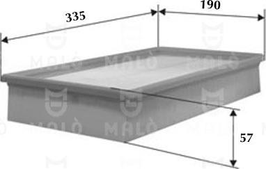 AKRON-MALÒ 1500473 - Filtre à air droxauto.com