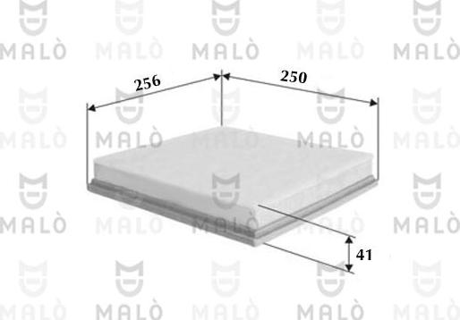 AKRON-MALÒ 1500555 - Filtre à air droxauto.com