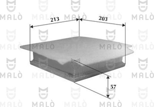 AKRON-MALÒ 1500561 - Filtre à air droxauto.com