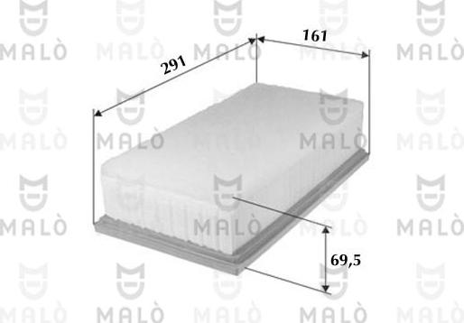 AKRON-MALÒ 1500567 - Filtre à air droxauto.com