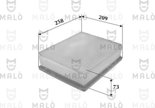 AKRON-MALÒ 1500583 - Filtre à air droxauto.com