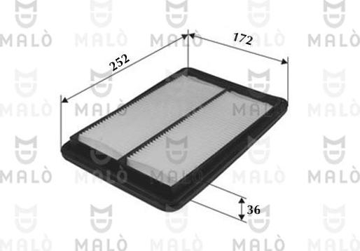 AKRON-MALÒ 1500579 - Filtre à air droxauto.com