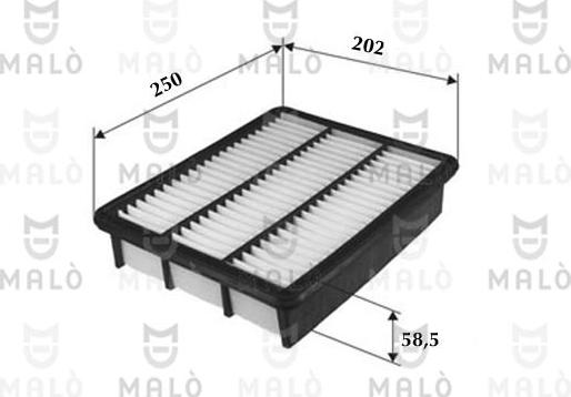 AKRON-MALÒ 1500574 - Filtre à air droxauto.com