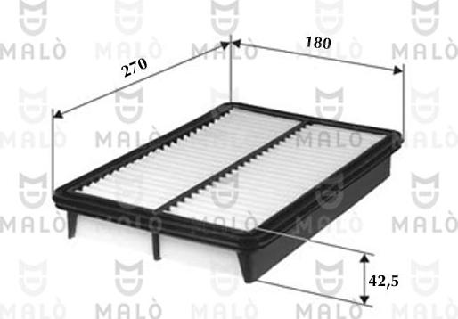 AKRON-MALÒ 1500573 - Filtre à air droxauto.com