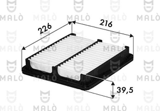 AKRON-MALÒ 1500641 - Filtre à air droxauto.com