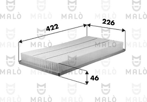 AKRON-MALÒ 1500662 - Filtre à air droxauto.com