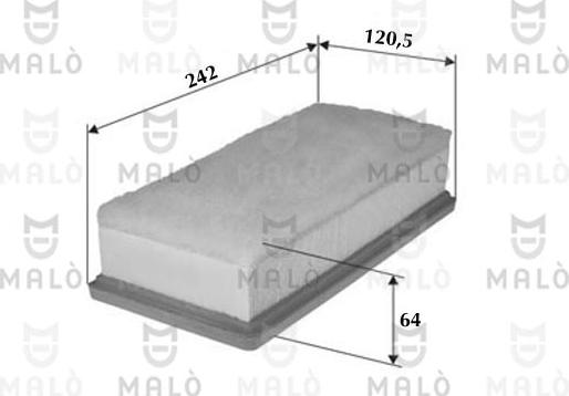 AKRON-MALÒ 1500600 - Filtre à air droxauto.com