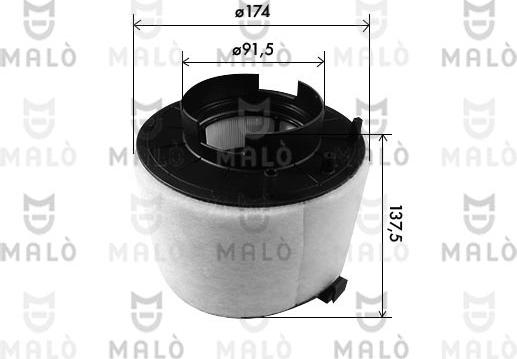 AKRON-MALÒ 1500618 - Filtre à air droxauto.com