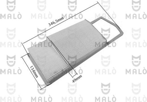 AKRON-MALÒ 1500617 - Filtre à air droxauto.com