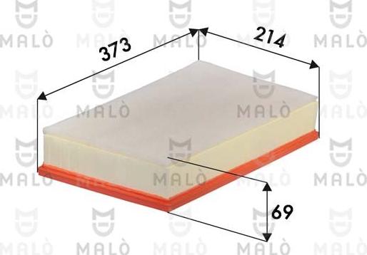 AKRON-MALÒ 1500683 - Filtre à air droxauto.com