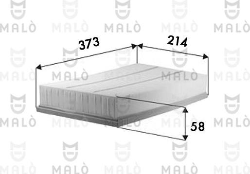 AKRON-MALÒ 1500677 - Filtre à air droxauto.com