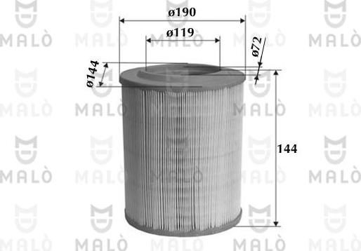 AKRON-MALÒ 1500056 - Filtre à air droxauto.com