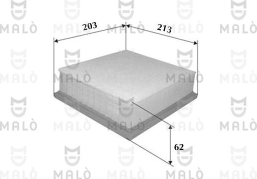 AKRON-MALÒ 1500008 - Filtre à air droxauto.com