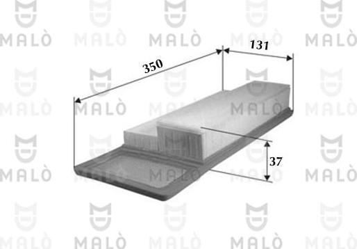 AKRON-MALÒ 1500003 - Filtre à air droxauto.com