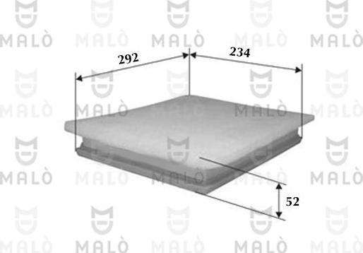 AKRON-MALÒ 1500031 - Filtre à air droxauto.com