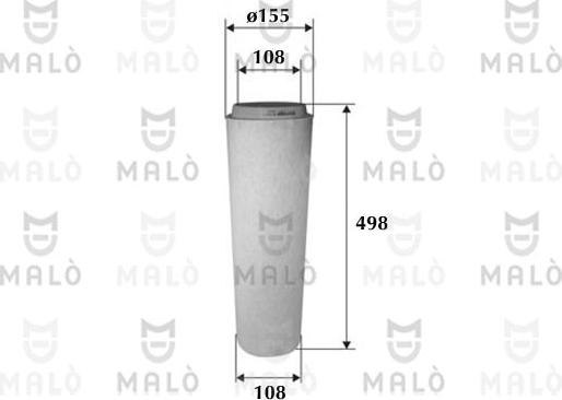 AKRON-MALÒ 1500075 - Filtre à air droxauto.com