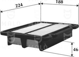 AKRON-MALÒ 1500192 - Filtre à air droxauto.com