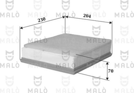 AKRON-MALÒ 1500142 - Filtre à air droxauto.com