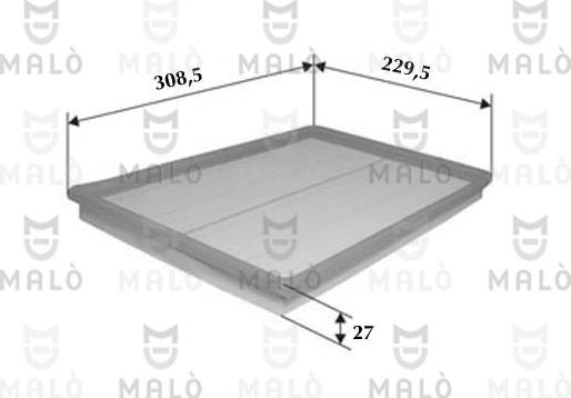 AKRON-MALÒ 1500164 - Filtre à air droxauto.com