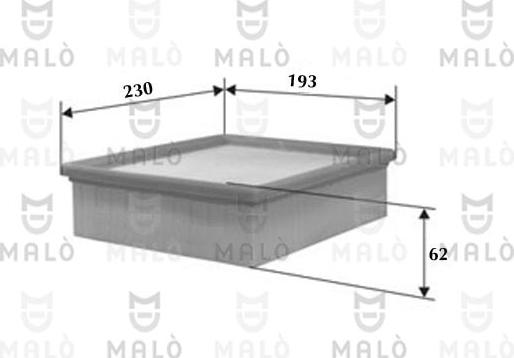 AKRON-MALÒ 1500100 - Filtre à air droxauto.com