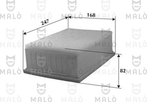 AKRON-MALÒ 1500118 - Filtre à air droxauto.com