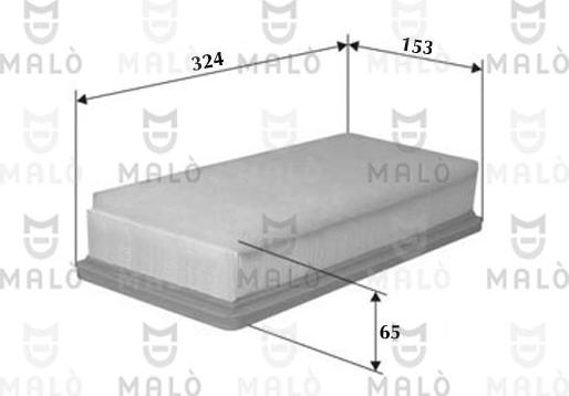 AKRON-MALÒ 1500117 - Filtre à air droxauto.com