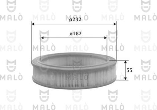 AKRON-MALÒ 1500133 - Filtre à air droxauto.com