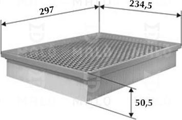 AKRON-MALÒ 1500395 - Filtre à air droxauto.com