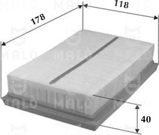 AKRON-MALÒ 1500355 - Filtre à air droxauto.com