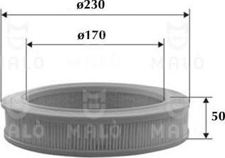 AKRON-MALÒ 1500367 - Filtre à air droxauto.com