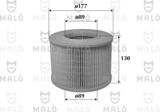 AKRON-MALÒ 1500315 - Filtre à air droxauto.com