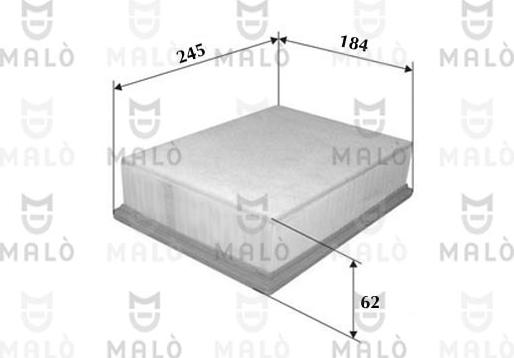 AKRON-MALÒ 1500332 - Filtre à air droxauto.com