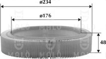 AKRON-MALÒ 1500375 - Filtre à air droxauto.com