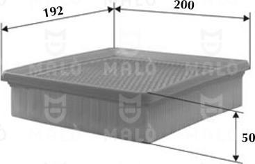 AKRON-MALÒ 1500261 - Filtre à air droxauto.com