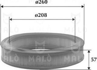 AKRON-MALÒ 1500262 - Filtre à air droxauto.com