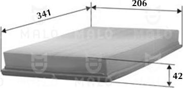 AKRON-MALÒ 1500209 - Filtre à air droxauto.com