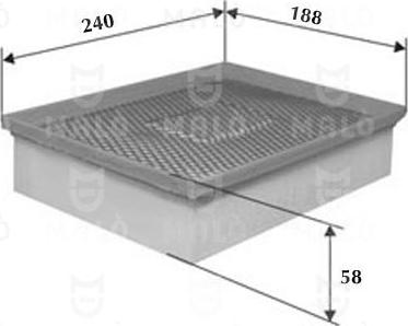 AKRON-MALÒ 1500288 - Filtre à air droxauto.com