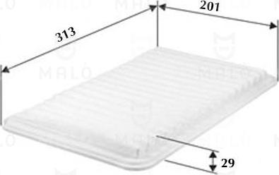 AKRON-MALÒ 1500222 - Filtre à air droxauto.com