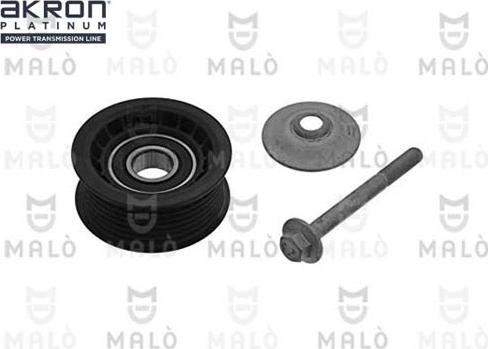 AKRON-MALÒ 1570554 - Poulie renvoi / transmission, courroie trapézoïdale à nervures droxauto.com