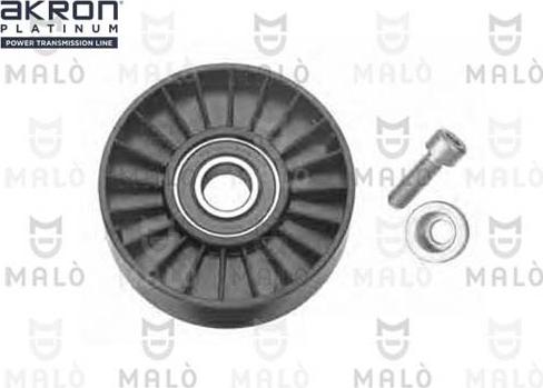 AKRON-MALÒ 1570124 - Poulie renvoi / transmission, courroie trapézoïdale à nervures droxauto.com