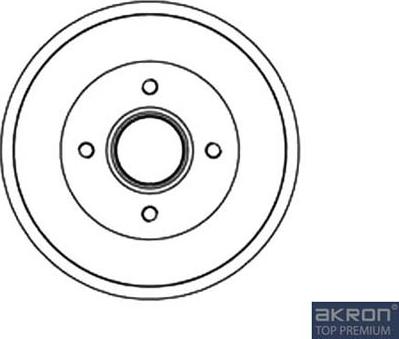 AKRON-MALÒ 1120060 - Tambour de frein droxauto.com