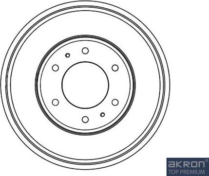 AKRON-MALÒ 1120038 - Tambour de frein droxauto.com