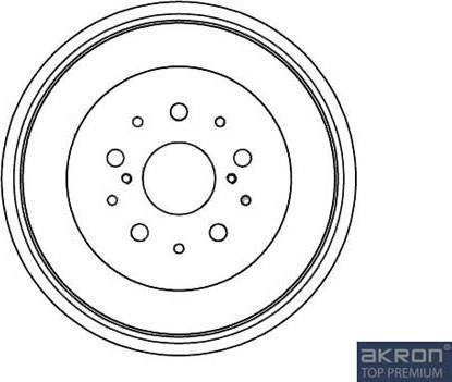 AKRON-MALÒ 1120074 - Tambour de frein droxauto.com