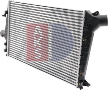 AKS Dasis 487060N - Intercooler, échangeur droxauto.com