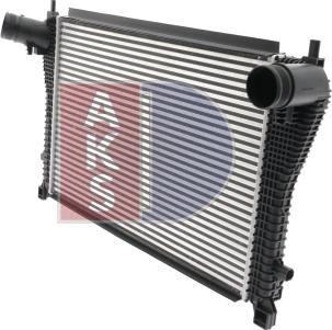 AKS Dasis 487007N - Intercooler, échangeur droxauto.com