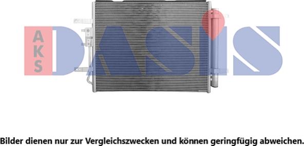 AKS Dasis 562065N - Condensateur, climatisation droxauto.com