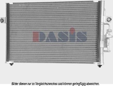 AKS Dasis 562000N - Condensateur, climatisation droxauto.com