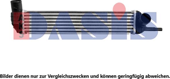 AKS Dasis 567030N - Intercooler, échangeur droxauto.com