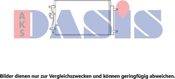 AKS Dasis 522093N - Condensateur, climatisation droxauto.com